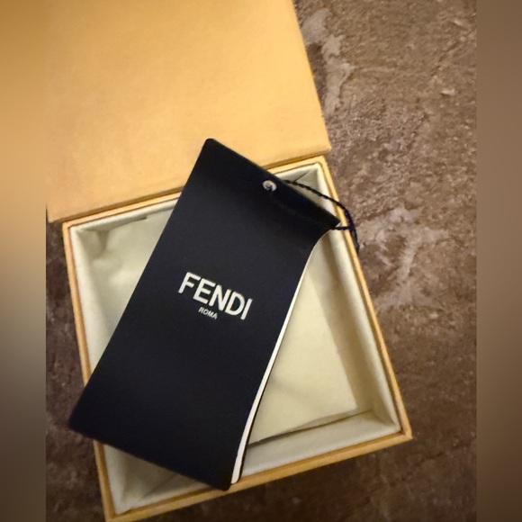 Fendi NTW + Box Logo Earrings - Picture 4 of 5